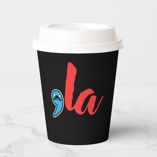 Gobelets En Papier Coma La 2024 Chat Lady (Recto)