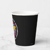 Gobelets En Papier Comics DC | Wonder Woman Circle & Stars Anniversai (Verso)