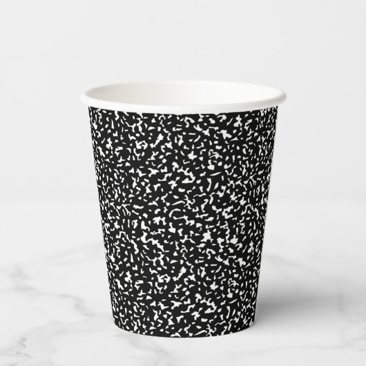 Gobelets En Papier Composition Notebook Party Cups – Disposable Cups (Verso)