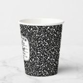 Gobelets En Papier Composition Notebook Party Cups – Disposable Cups (Gauche)