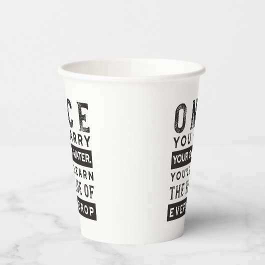 Gobelets En Papier Conception de devis de sagesse - Valeur de chaque  (Gauche)