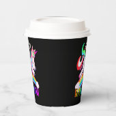 Gobelets En Papier Conception de licorne arc-en-ciel Catch (Gauche)