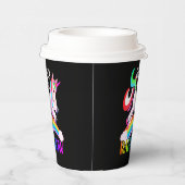 Gobelets En Papier Conception de licorne arc-en-ciel Catch (Droite)