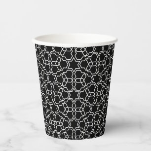 Gobelets En Papier Conception de motif géométrique islamique Arabe vi