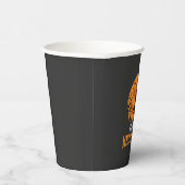 Gobelets En Papier Conception de panier de basketball Halloween Dunk (Droite)