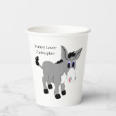 Gobelets En Papier Conception Donkey (Verso)