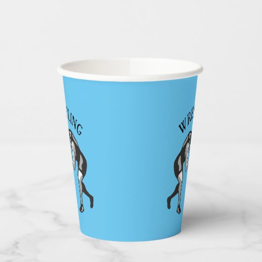 Gobelets En Papier Conception du lutteur (Gauche)