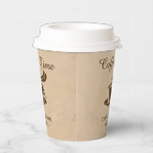 Gobelets En Papier Conception d'un café (Droite)