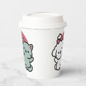 Gobelets En Papier Conception "Fur-Real Friends Forever" (Gauche)