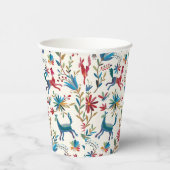 Gobelets En Papier Conception inspirée d'Otomi (Droite)