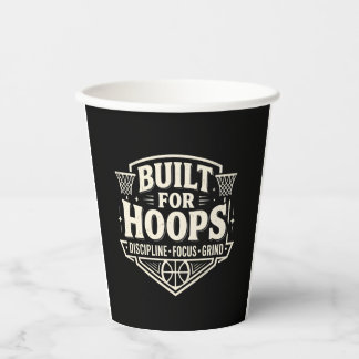 Gobelets En Papier Conçu pour la motivation basket-ball Hoops