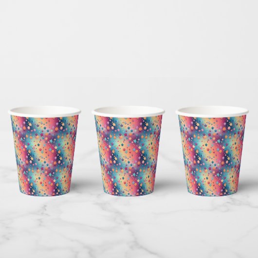 Gobelets En Papier Confetti Bliss (Multi)