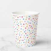 Gobelets En Papier Confetti Bright (Points) (Gauche)
