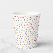 Gobelets En Papier Confetti Dazzle (points) (Gauche)