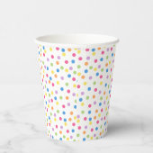Gobelets En Papier Confetti Dazzle (points) (Droite)