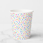 Gobelets En Papier Confetti Dazzle (Sprinkles) (Verso)