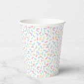 Gobelets En Papier Confetti Pastels (Sprinkles) (Droite)