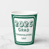 Gobelets En Papier Congratulations Graduate Paper Cup (Recto)
