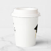 Gobelets En Papier Congratulations to Graduate with Grad cap (Droite)