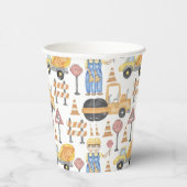 Gobelets En Papier Construction Themed Birthday Party (Droite)