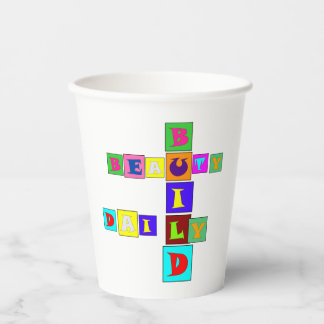 Gobelets En Papier Construire la beauté au quotidien Tasse en papier