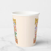 Gobelets En Papier Continuer, continuer à croître - Champignons et fl (Droite)