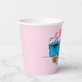 Gobelets En Papier Cookie Monster | Bon appétit Chill (Recto)