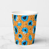 Gobelets En Papier Cookie Monster on Cookie Pattern (Droite)