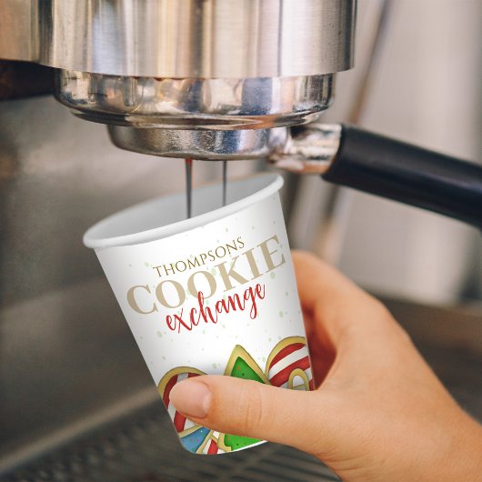 Gobelets En Papier Cookies de Noël Whimsical Sweet Holiday Plaisant