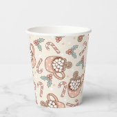 Gobelets En Papier Cookies et cacao fête d'anniversaire (Verso)