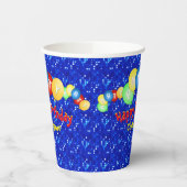 Gobelets En Papier Cool Amusants Ballons Anniversaire (Gauche)