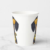 Gobelets En Papier Cool Dachshund Dog Sunglasses Lemons (Droite)