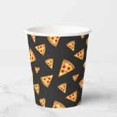 Gobelets En Papier Cool et fun pizza tranches motif (Recto)