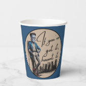 Gobelets En Papier Cool Frankenstein Si vous l’avez, Haunt it (Verso)