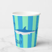 Gobelets En Papier Cool SHARK Tasses à papier (Verso)