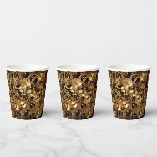 Gobelets En Papier Cool Steampunk Design (Multi)