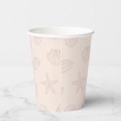 Gobelets En Papier Coque de la côte rose (Droite)
