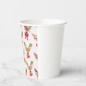 Gobelets En Papier Coquette Christmas Preppy Reindeer (Gauche)