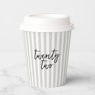 Gobelets En Papier Coquette Disco Ball & Black Bow Gris Gris