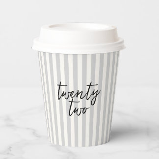 Gobelets En Papier Coquette Disco Ball & Black Bow Gris Gris