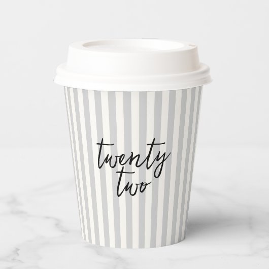 Gobelets En Papier Coquette Disco Ball & Black Bow Gris Gris (Recto)