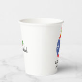 Gobelets En Papier Coquito de noix de coco tropical Boisson de Noël (Droite)