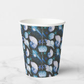 Gobelets En Papier Coraux avec Motif de coquillages (Droite)