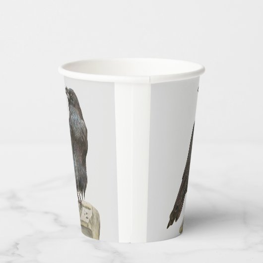 Gobelets En Papier Corbeau (Droite)