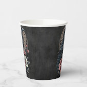 Gobelets En Papier Corbeau noir (Gauche)