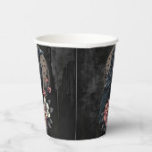 Gobelets En Papier Corbeau noir (Droite)