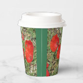 Gobelets En Papier Corfou Red Poppies (Droite)