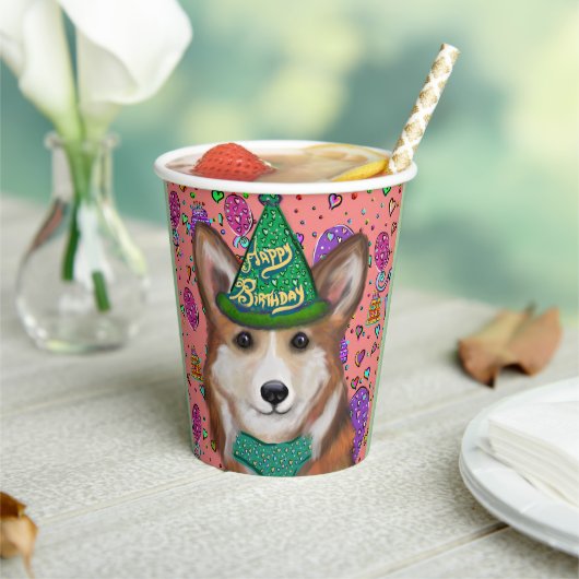 GOBELETS EN PAPIER CORGI (Insitu)