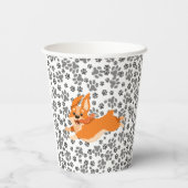 Gobelets En Papier Corgi Cute (Verso)