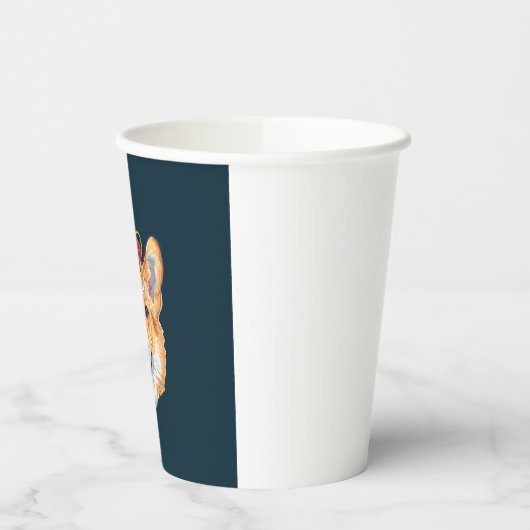 Gobelets En Papier Corgi Royal (Gauche)